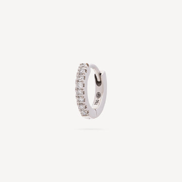 Kreolisches 6,5-mm-Halbpavé aus Weißgold