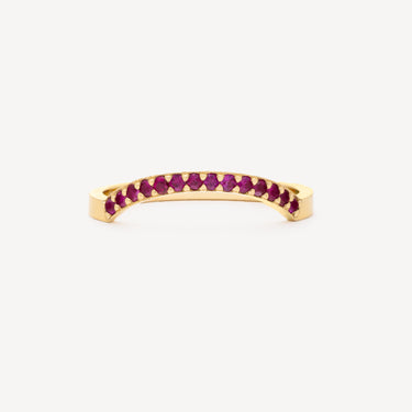 Tal Ruby Yellow Gold Ring
