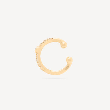 Ear Cuff Diamond Bezel Gem