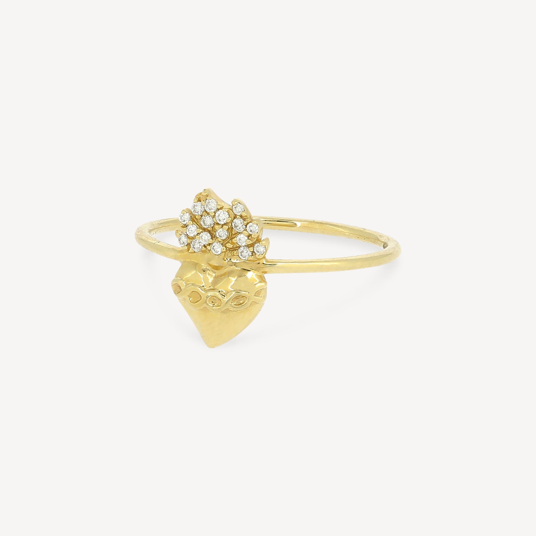 Ex-Voto-Herz-Diamantring