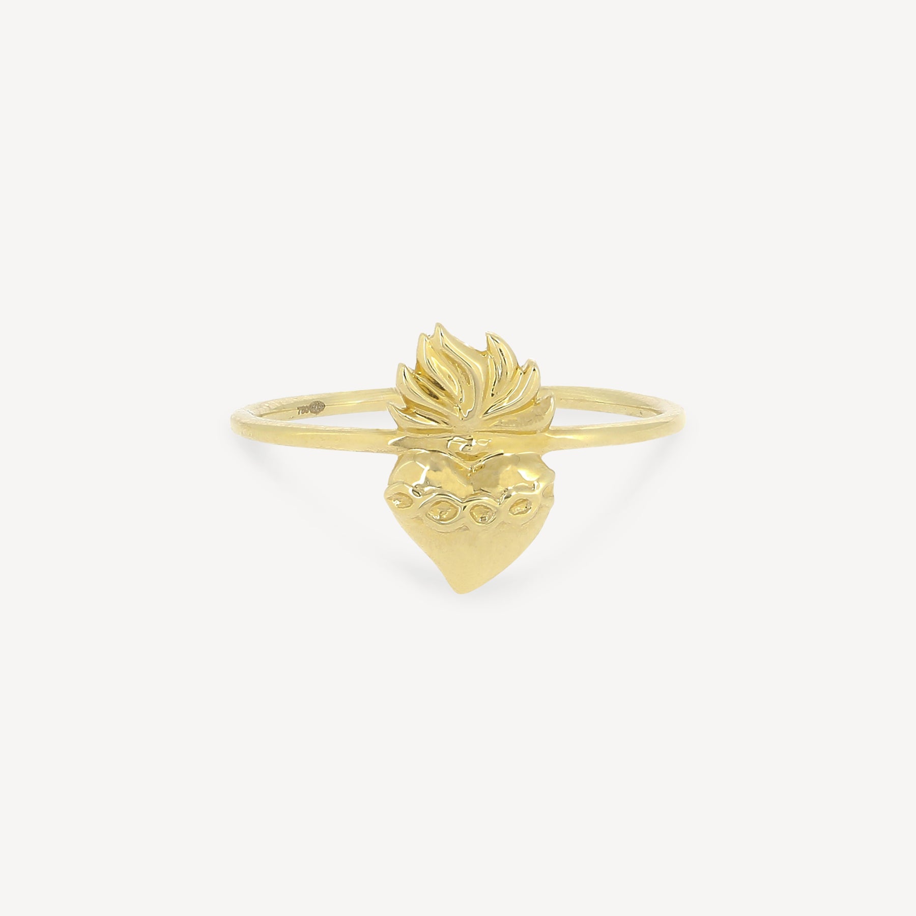 Bague Ex Voto Coeur Or
