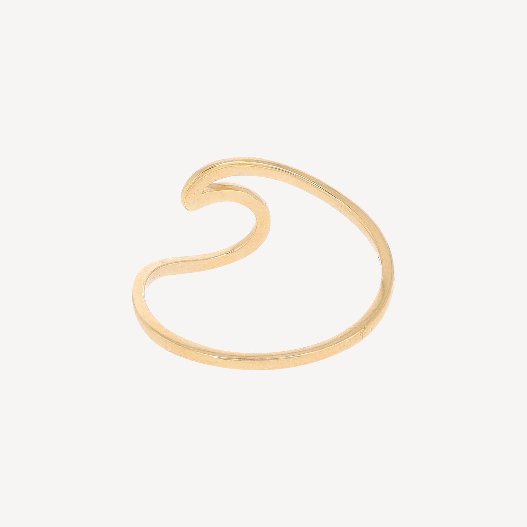 Bague Vague Or Rose