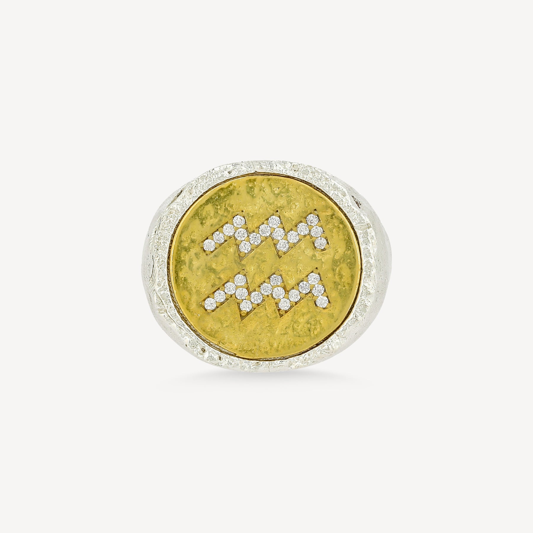Sternzeichen-Ring Wassermann