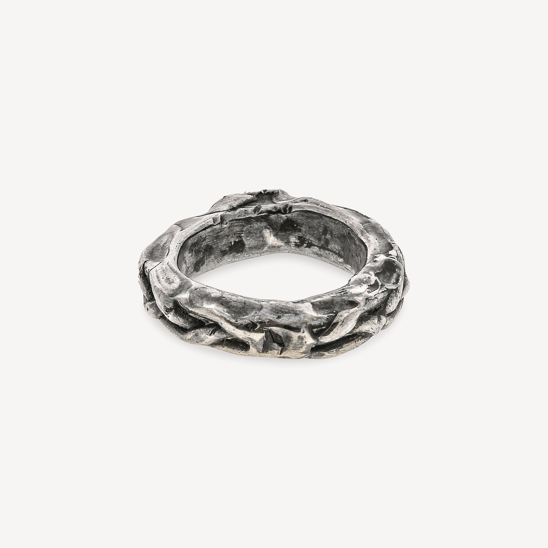 Bague Argent et Saphir Rose
