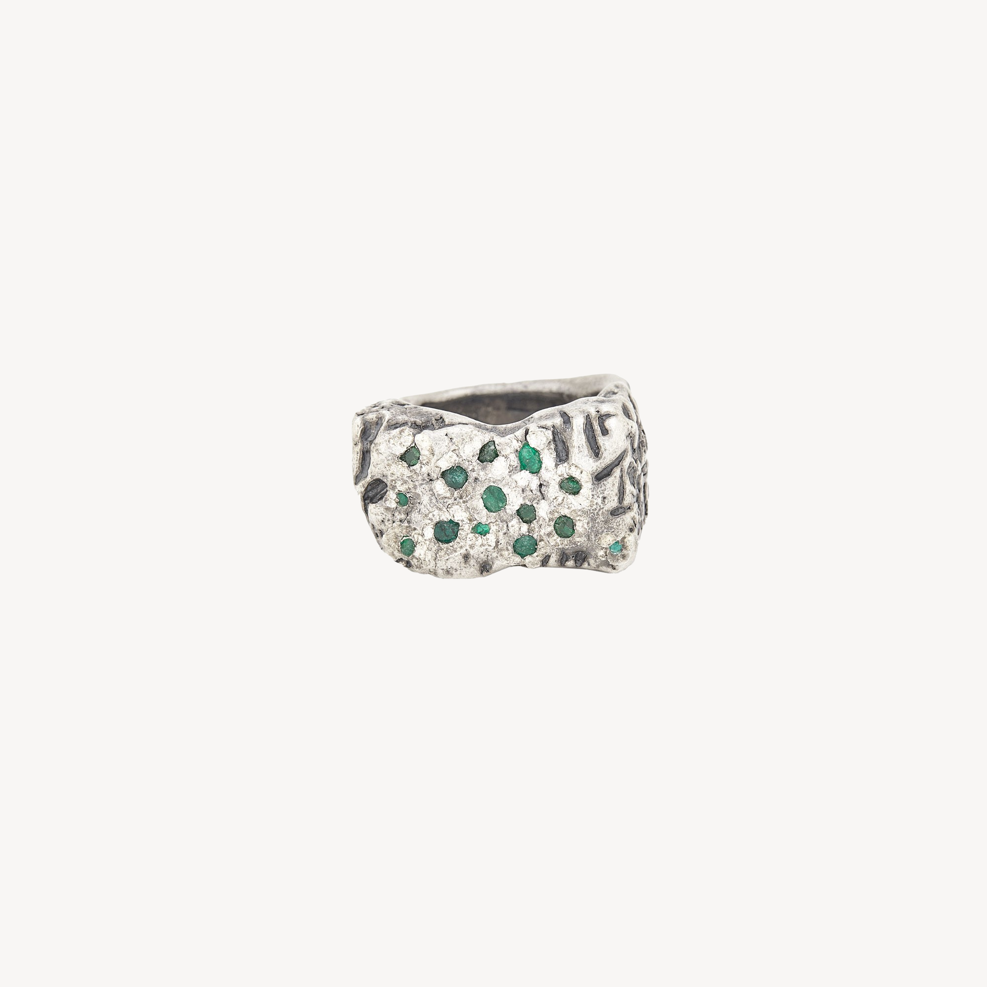 Emerald Shards Ring