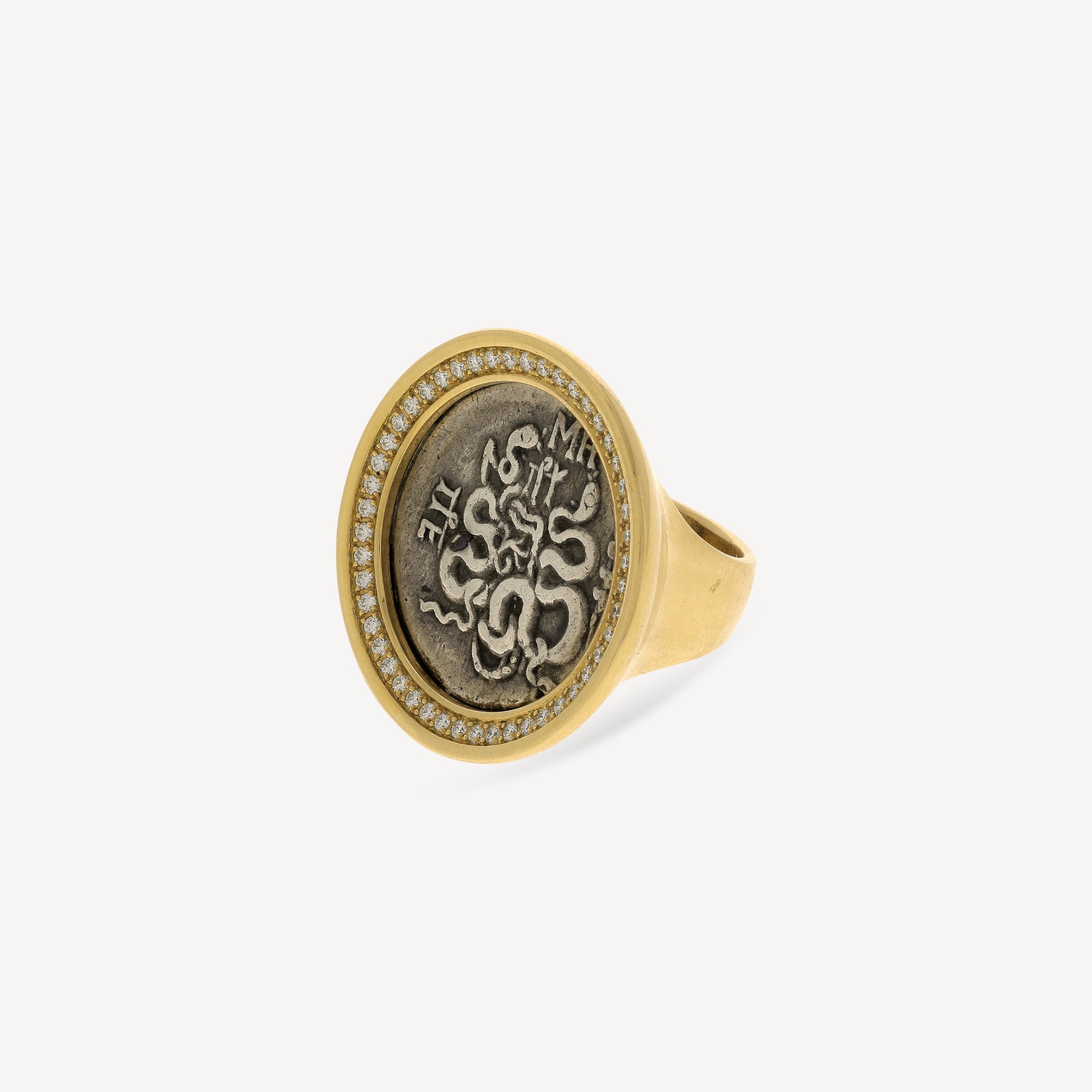 Bague Pièce Serpent