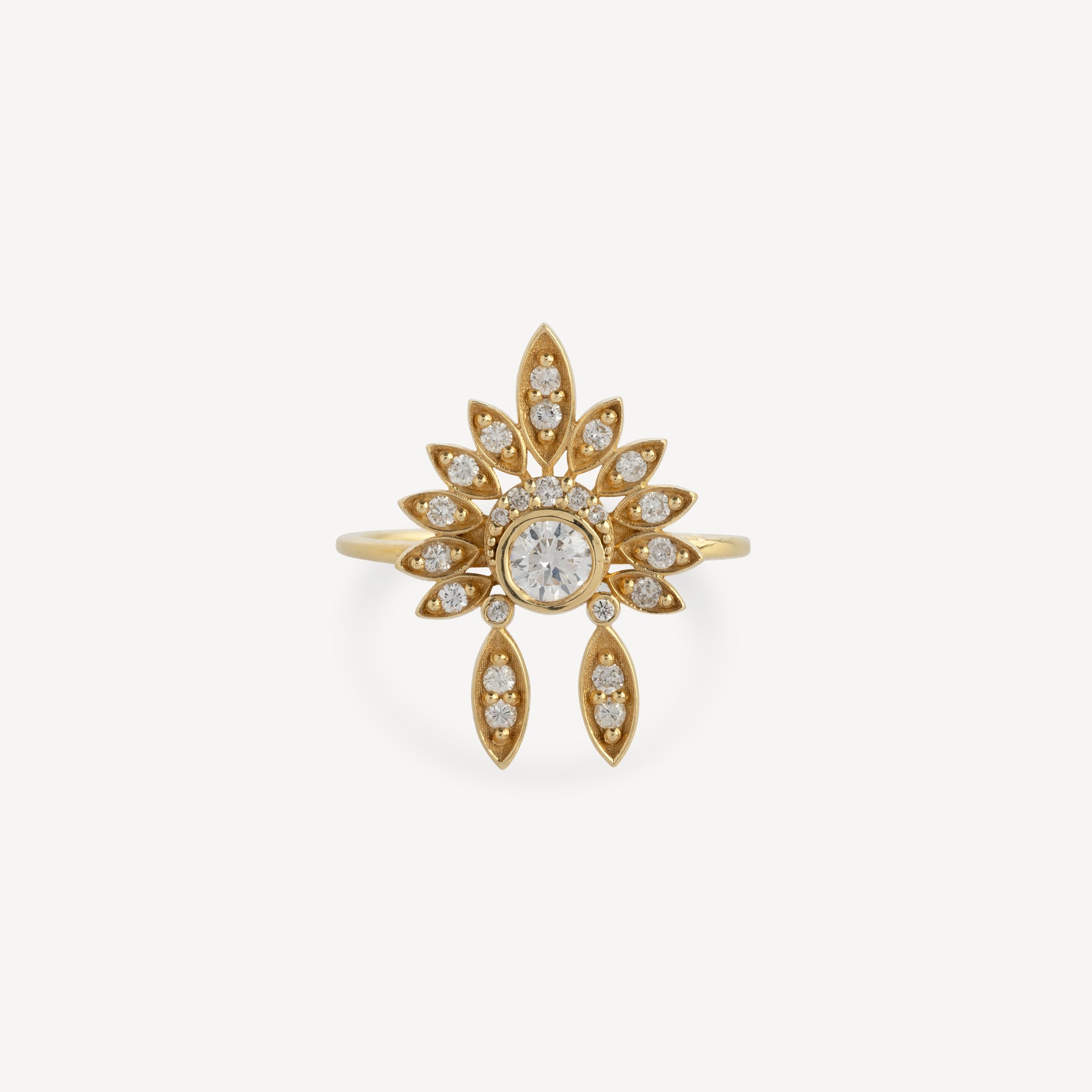 Schamanen-Diamantring