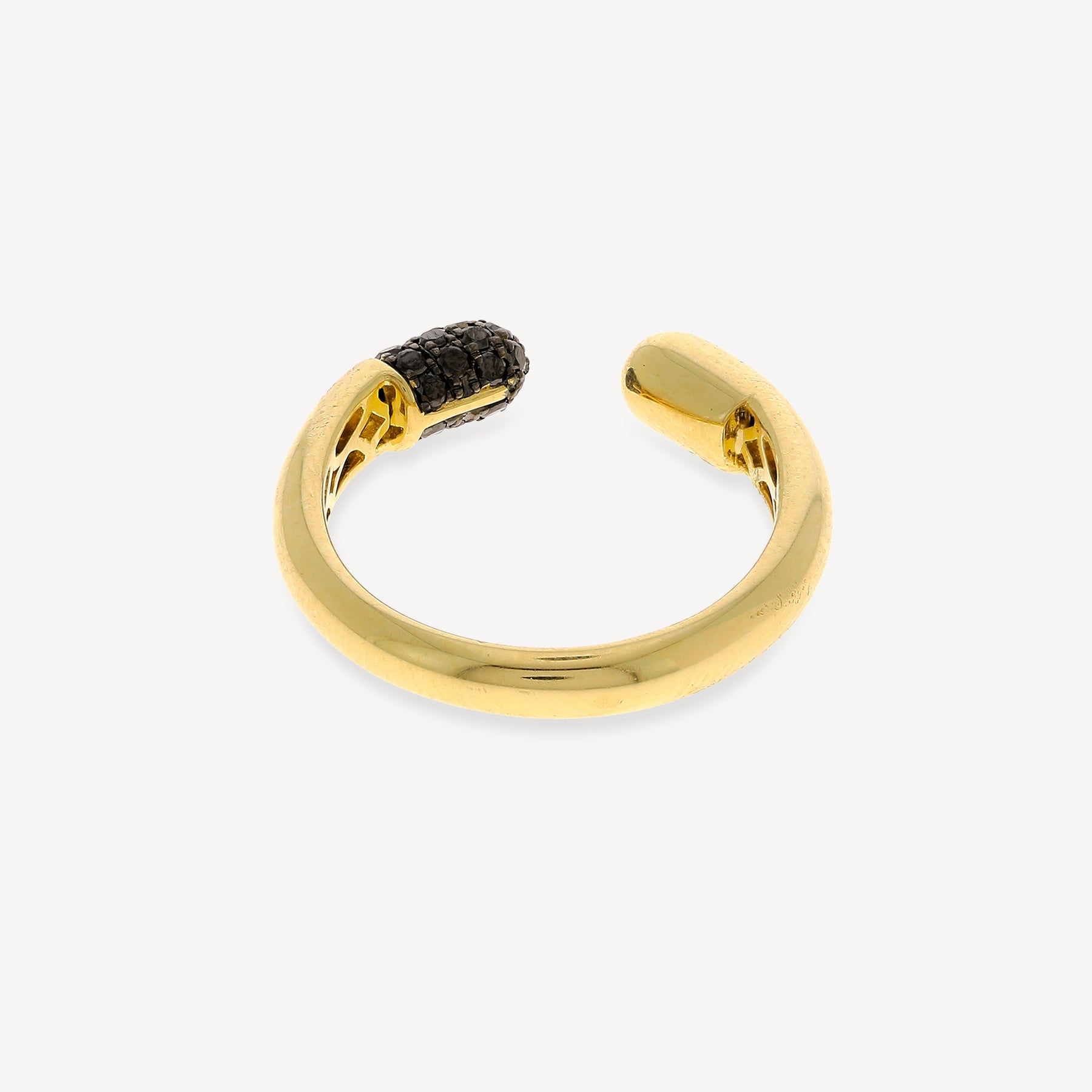 Bague Black Diamond Tube