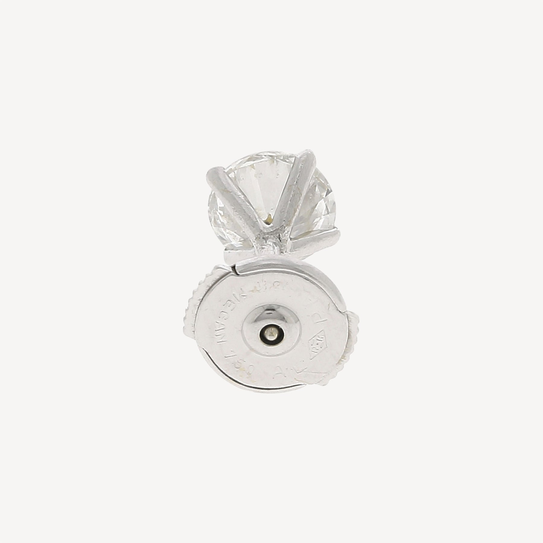 Boucle d'oreille Clou Diamant