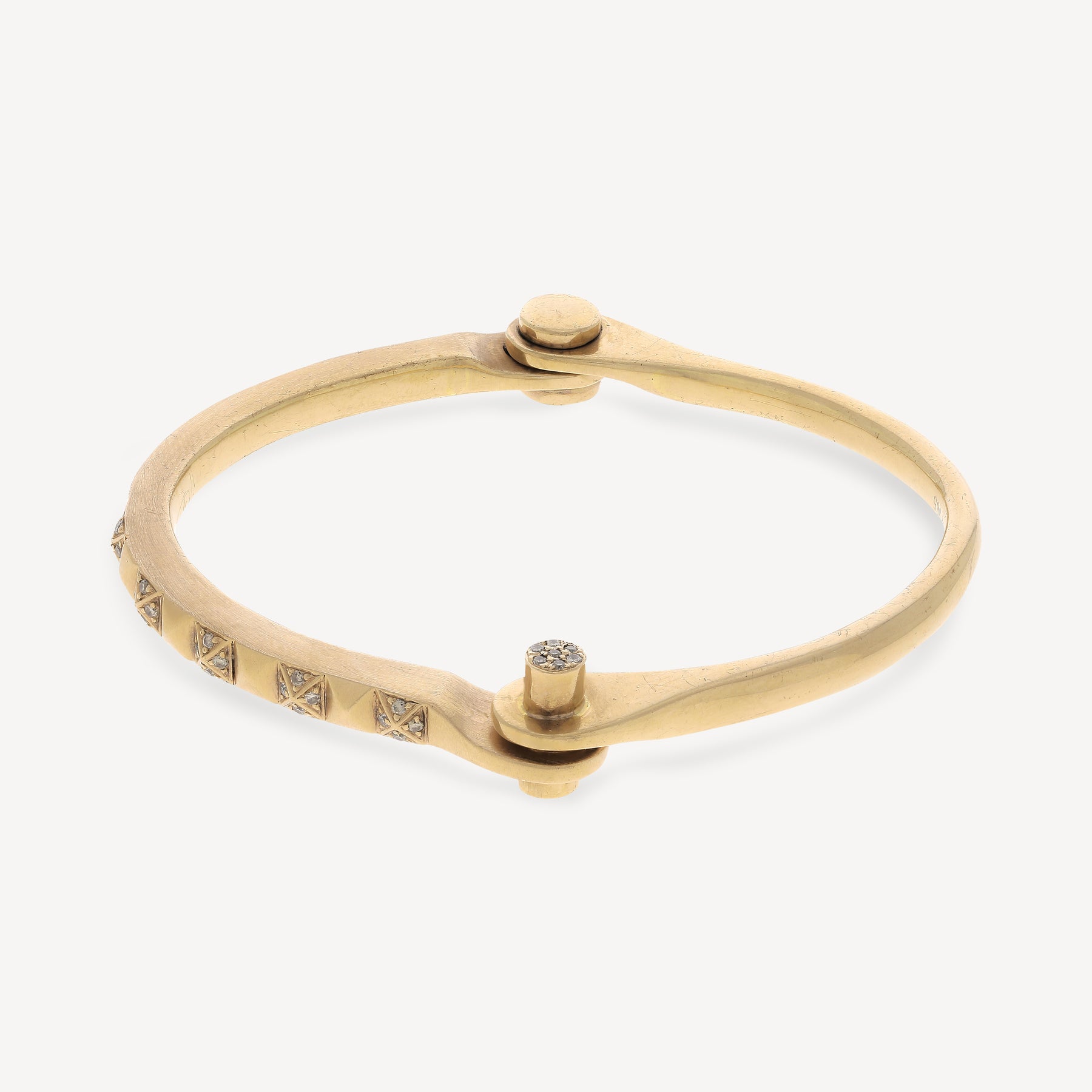 Bracelet Brown Diamond Pyramid