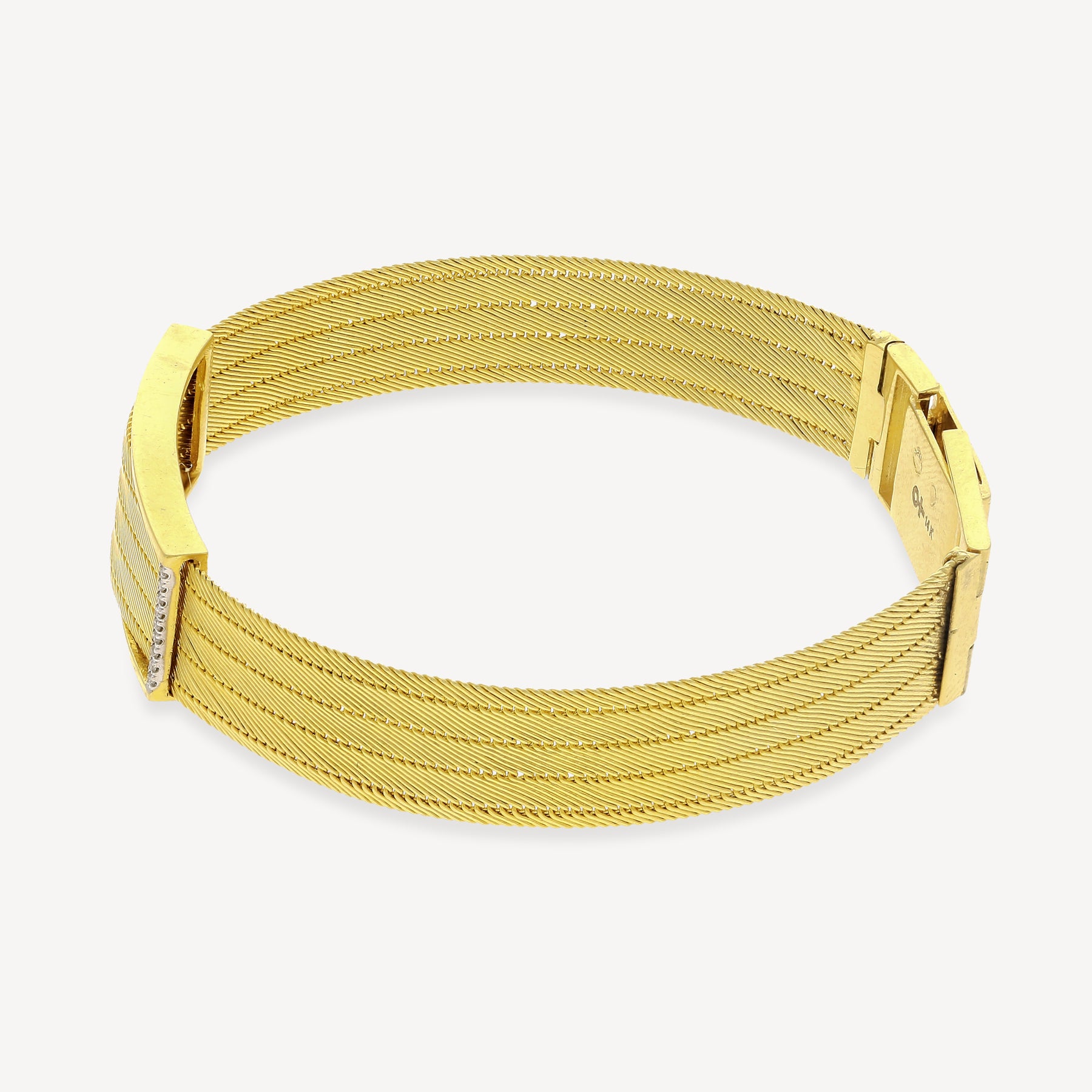 Bracelet Buckle with Diamonds