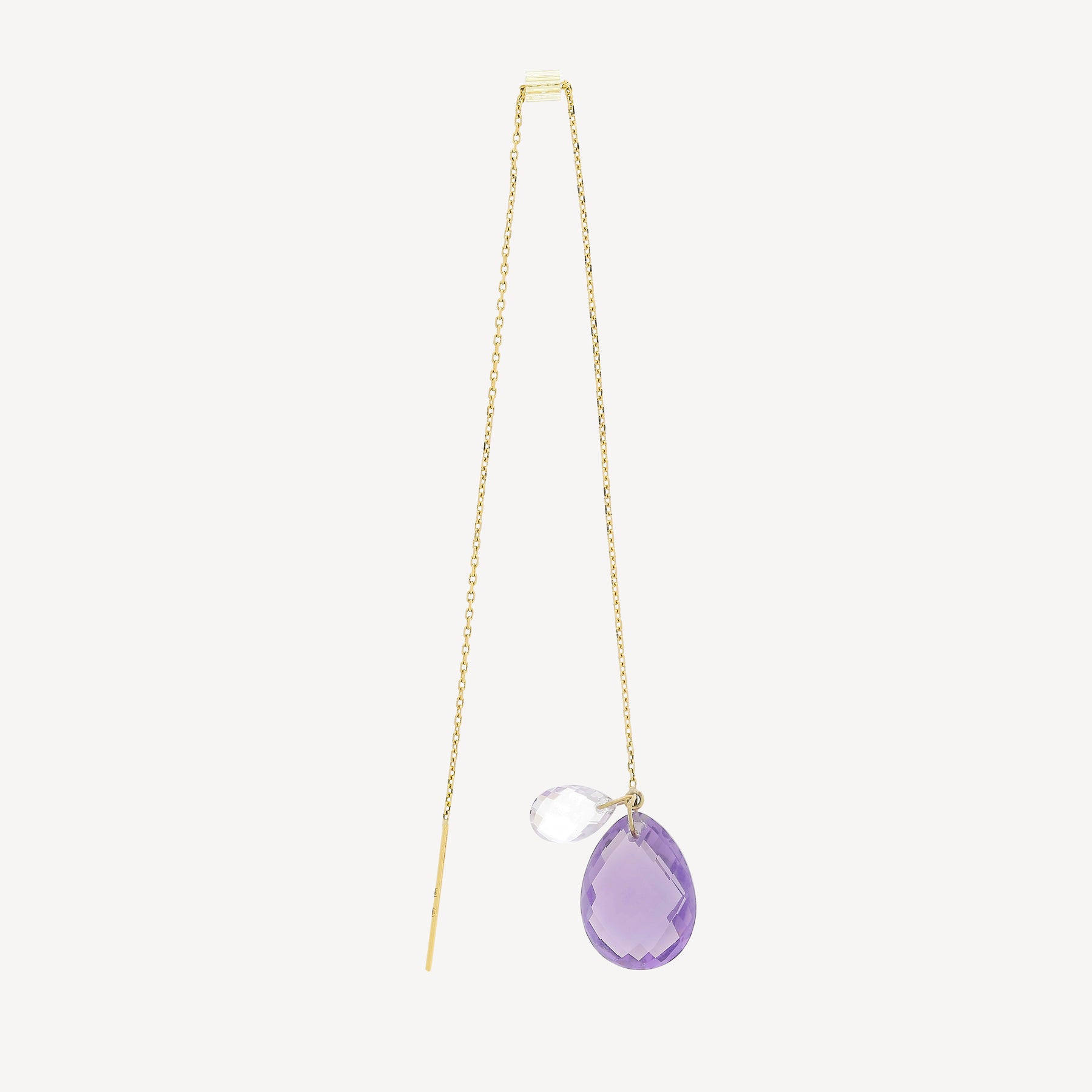 Boucles d'oreilles Améthystes