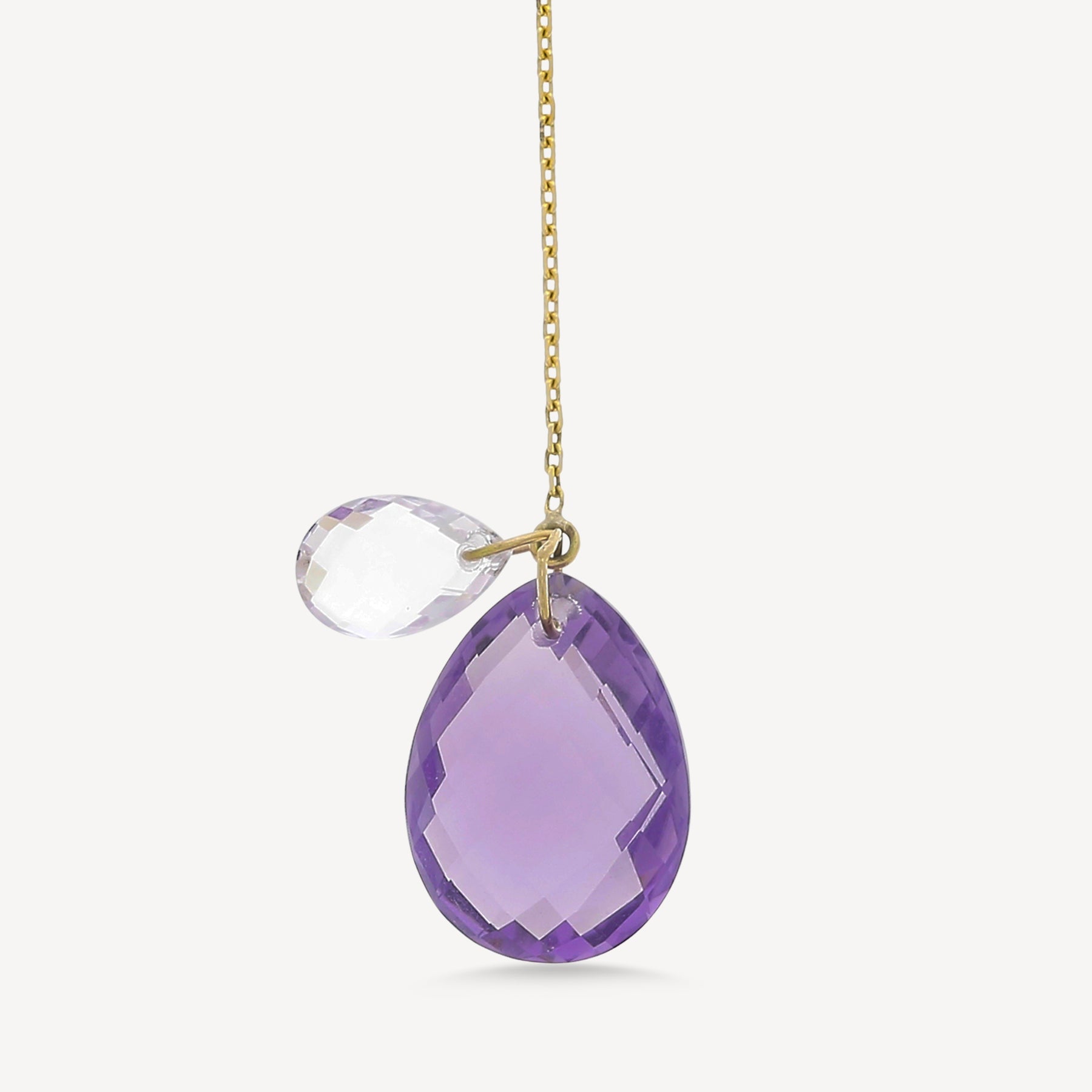 Boucles d'oreilles Améthystes