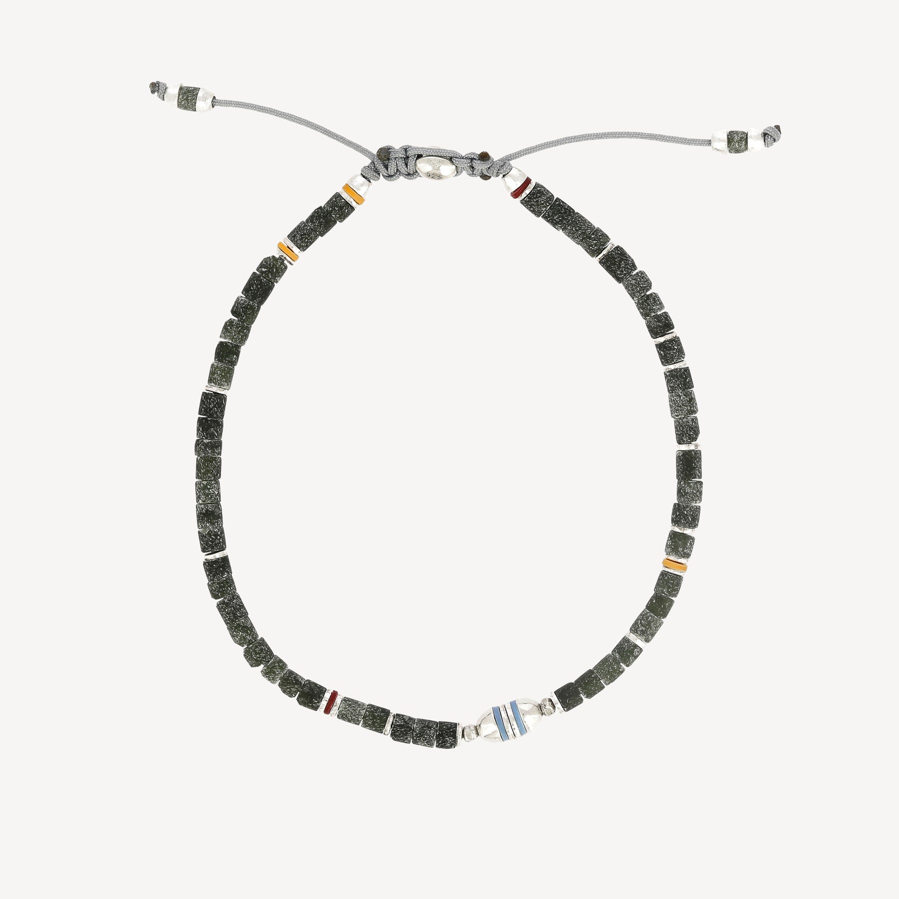 Cherish Armband Dunkelgrüne afghanische Jade