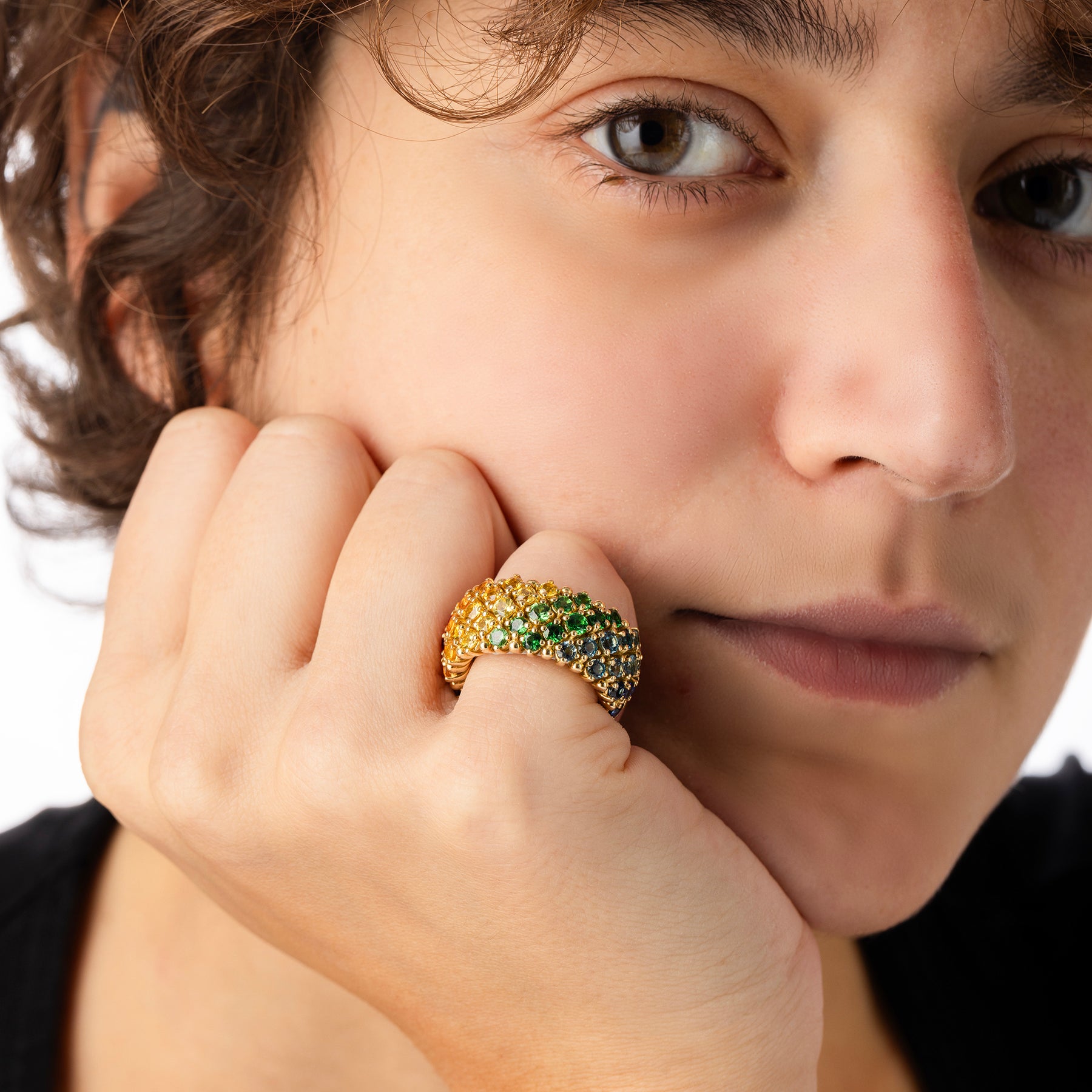 Weicher 5-reihiger Ring