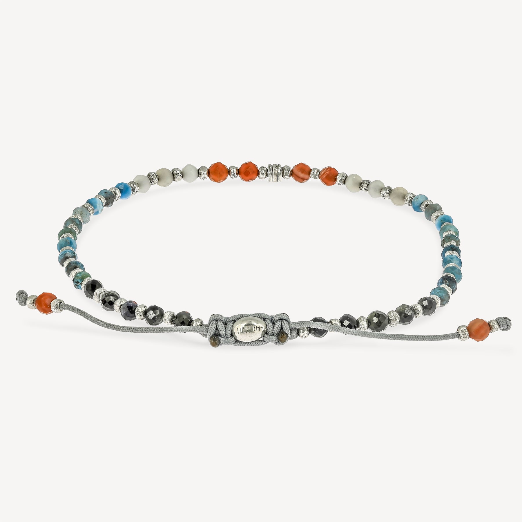 Kristallarmband mit rotem Muster