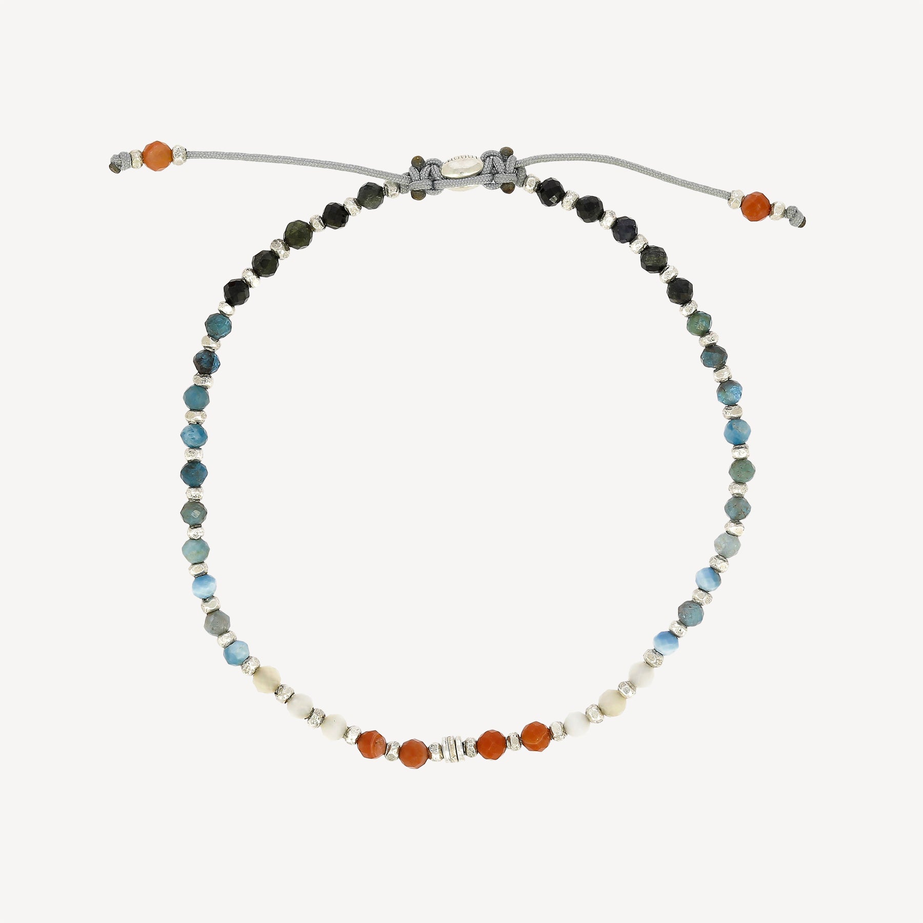 Kristallarmband mit rotem Muster