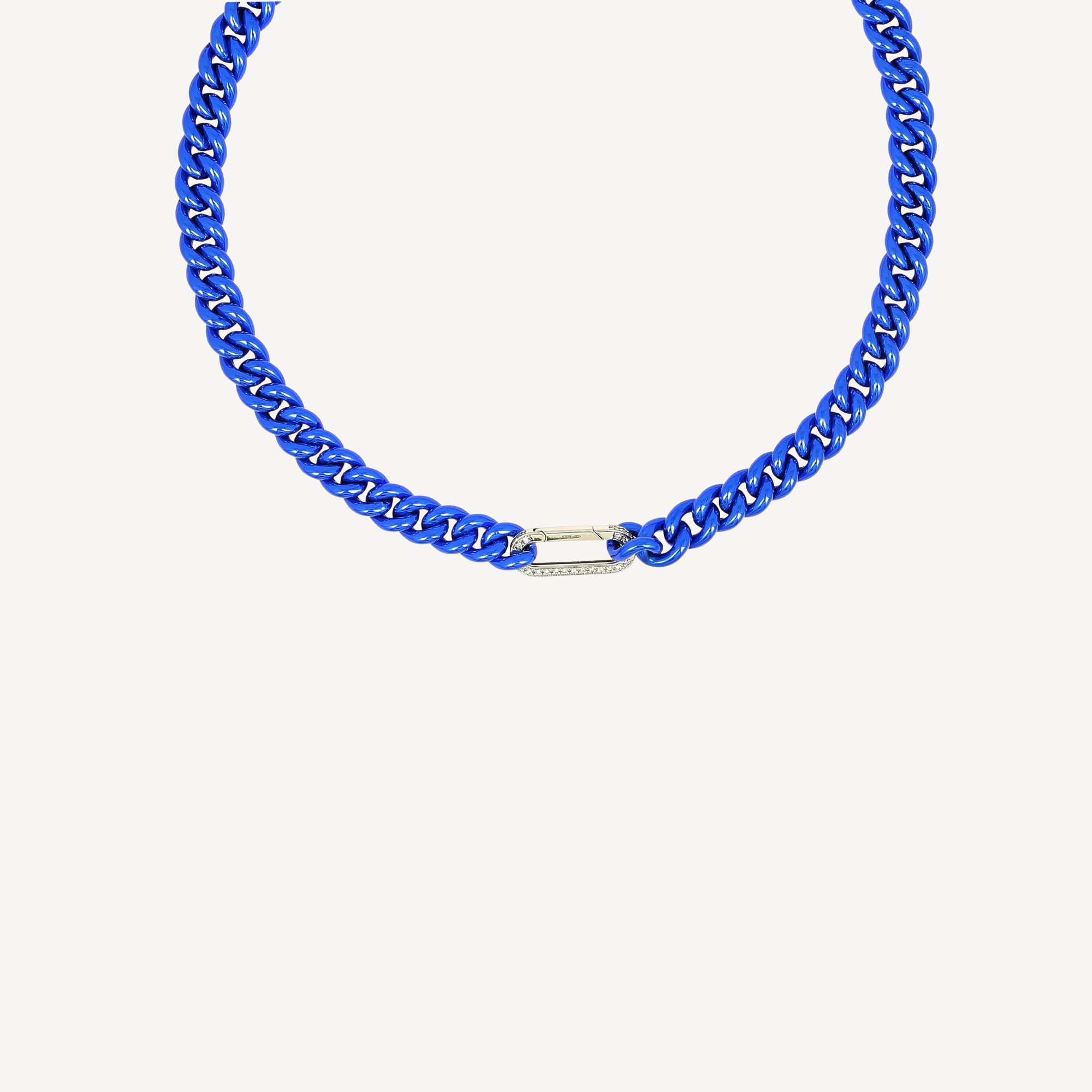 Electric blue necklace discount
