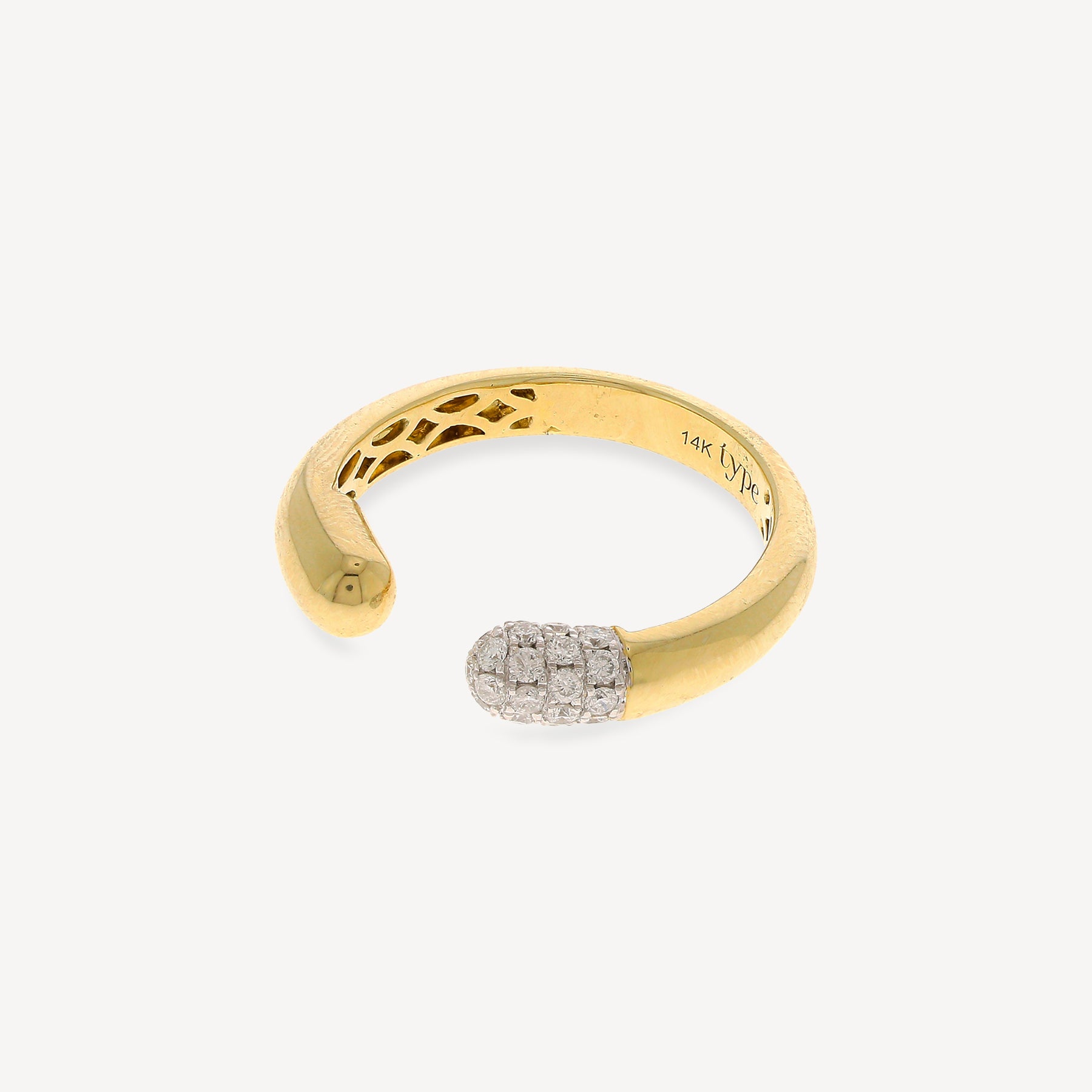 Bague Diamond Tube