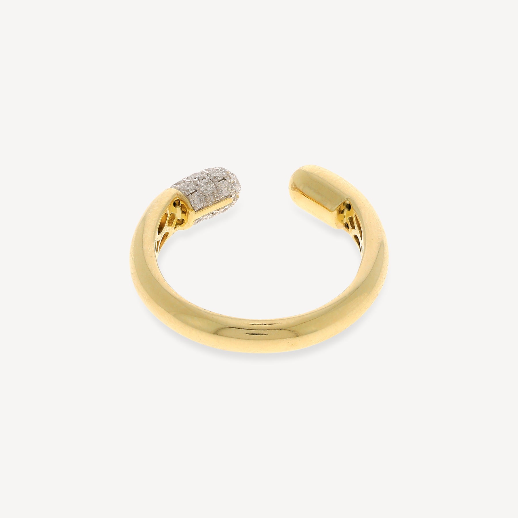 Bague Diamond Tube