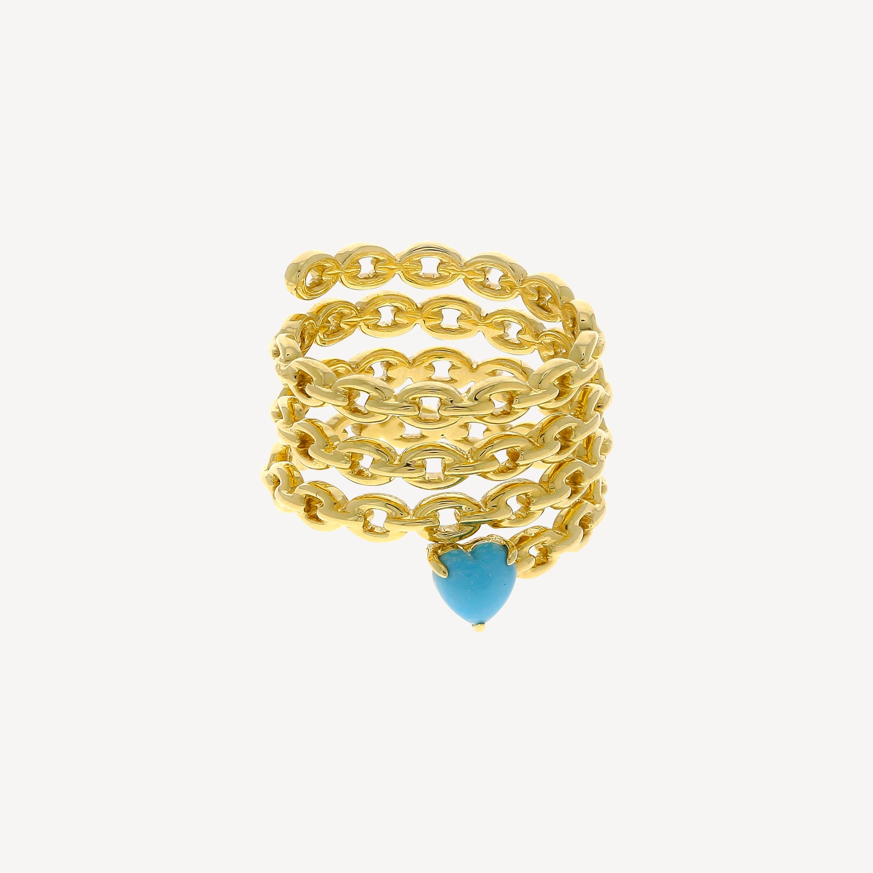 Bague Endless Turquoise Chain