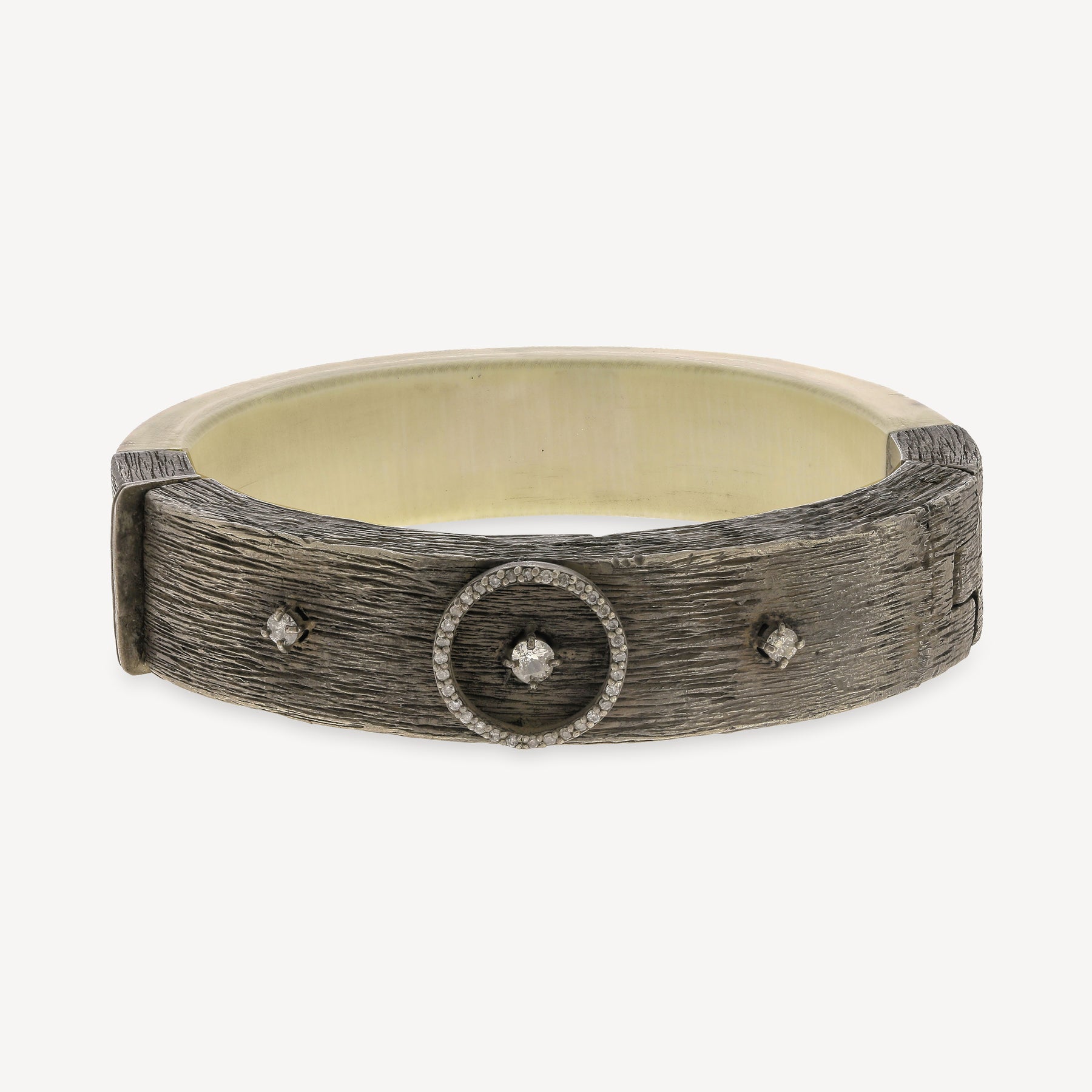Fossiles Silberarmband