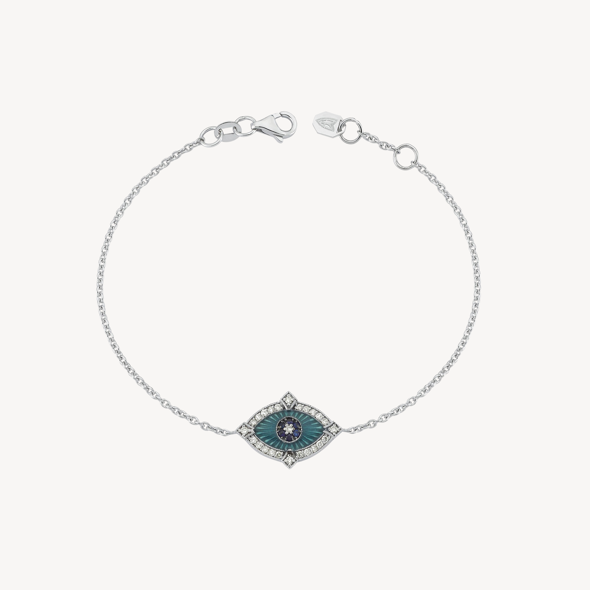 Guardian Sapphire Diamond Bracelet