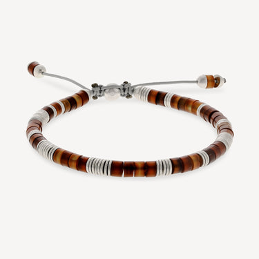 Lazuli-Armband, Silber, Citrin-Edelstein