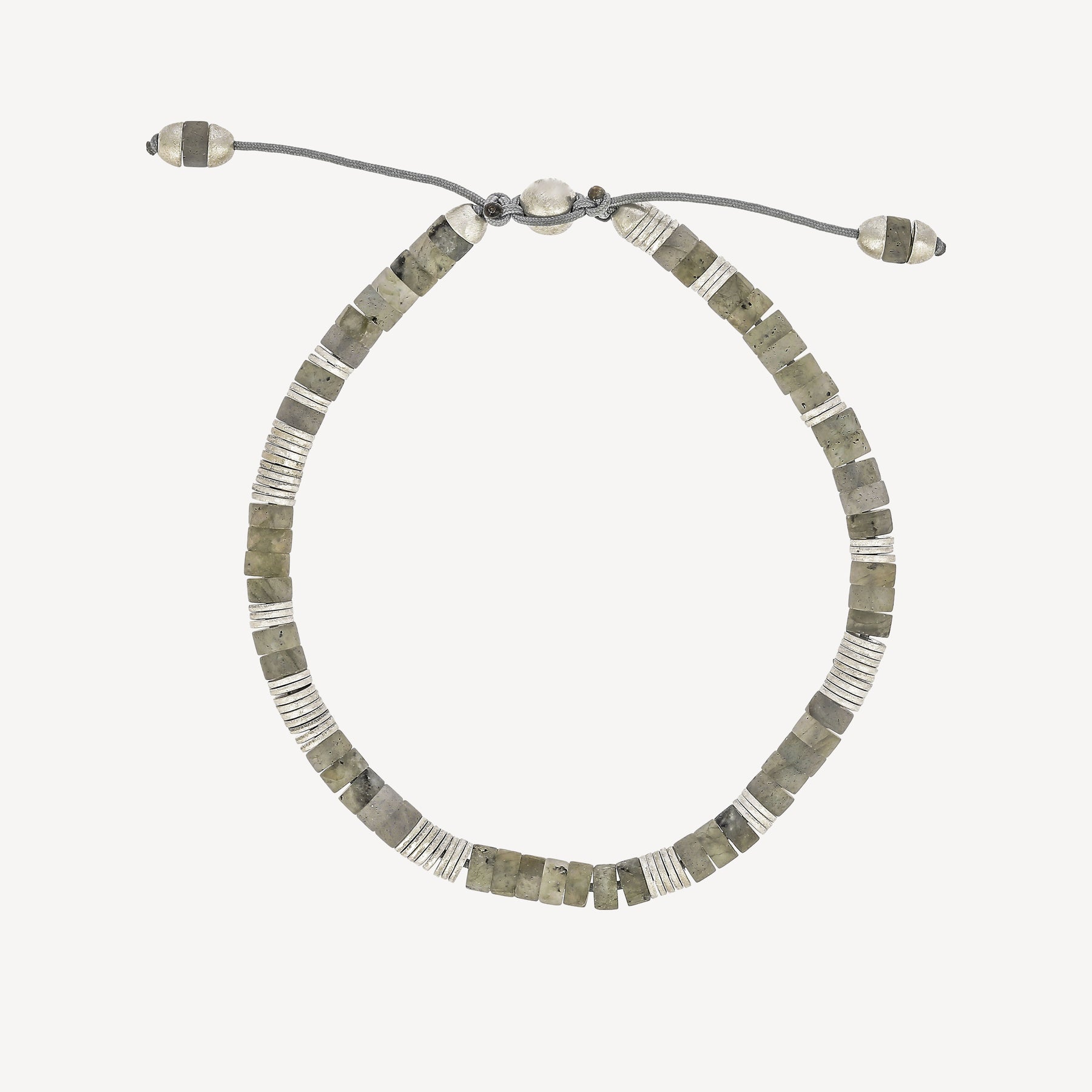Lazuli Bracelet Silver Labradorite Gemstone
