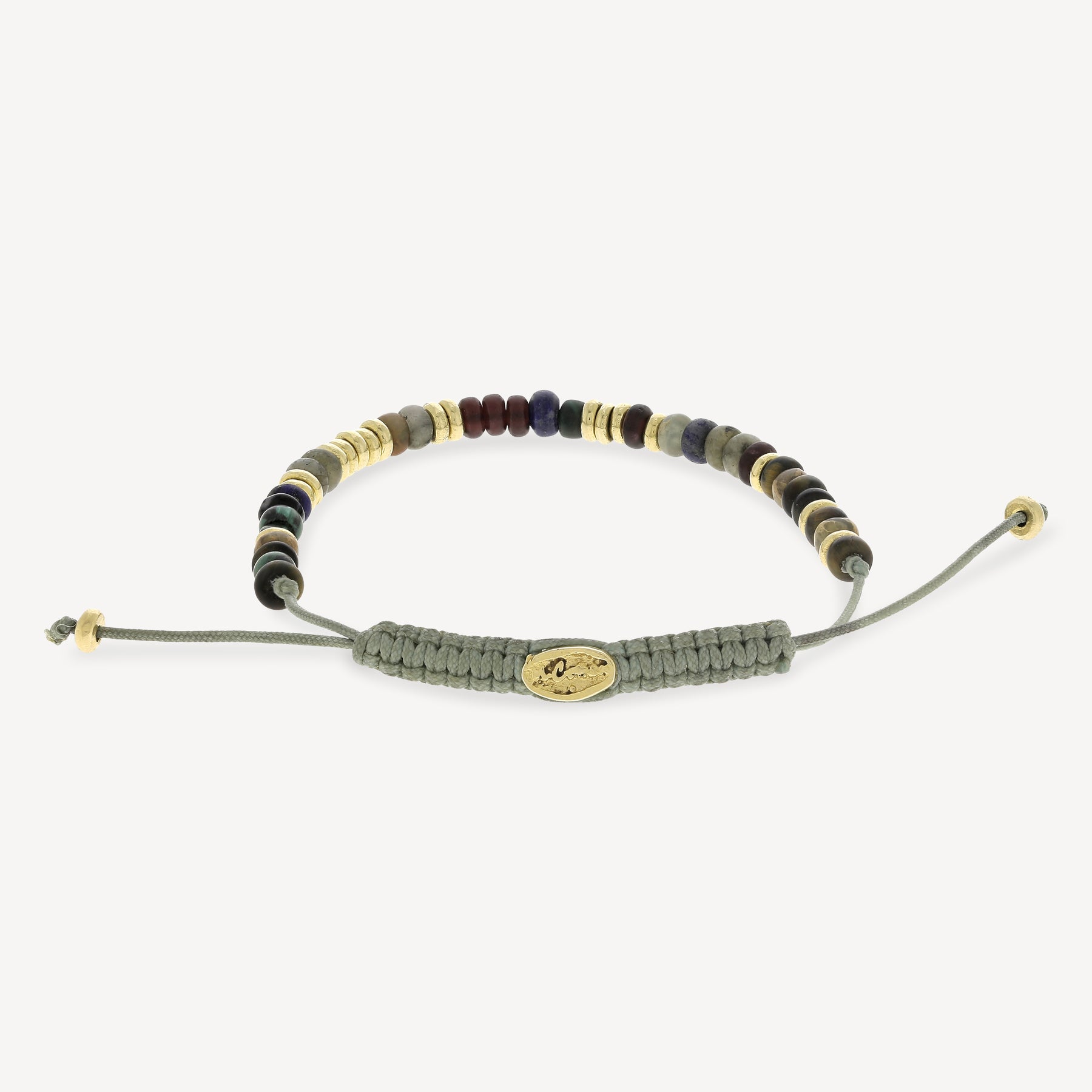 Bracelet Templar Jointed Mini Gemstones