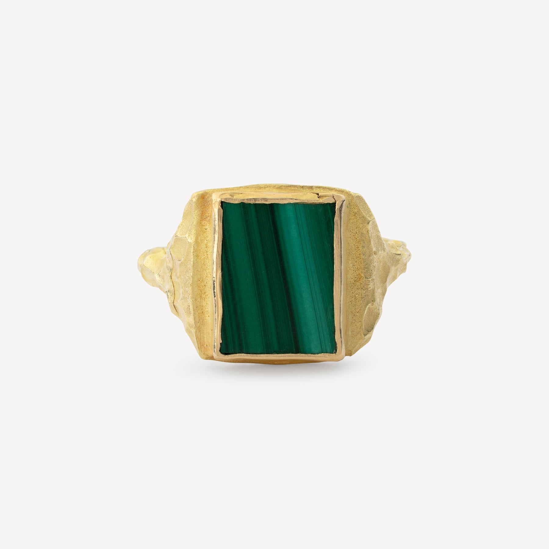 Bague Malachite Signature