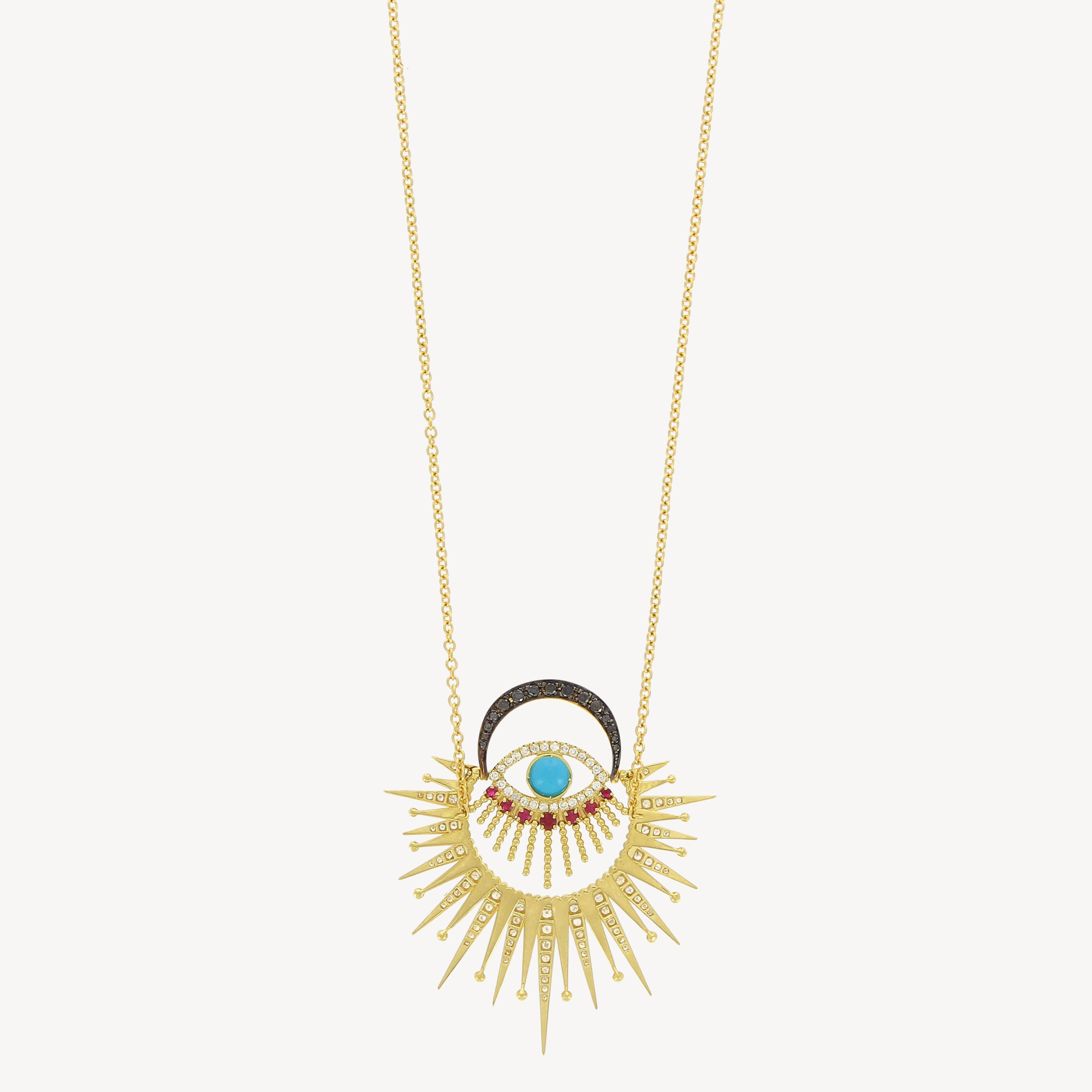 Maxi Luminous Evil Eye Necklace