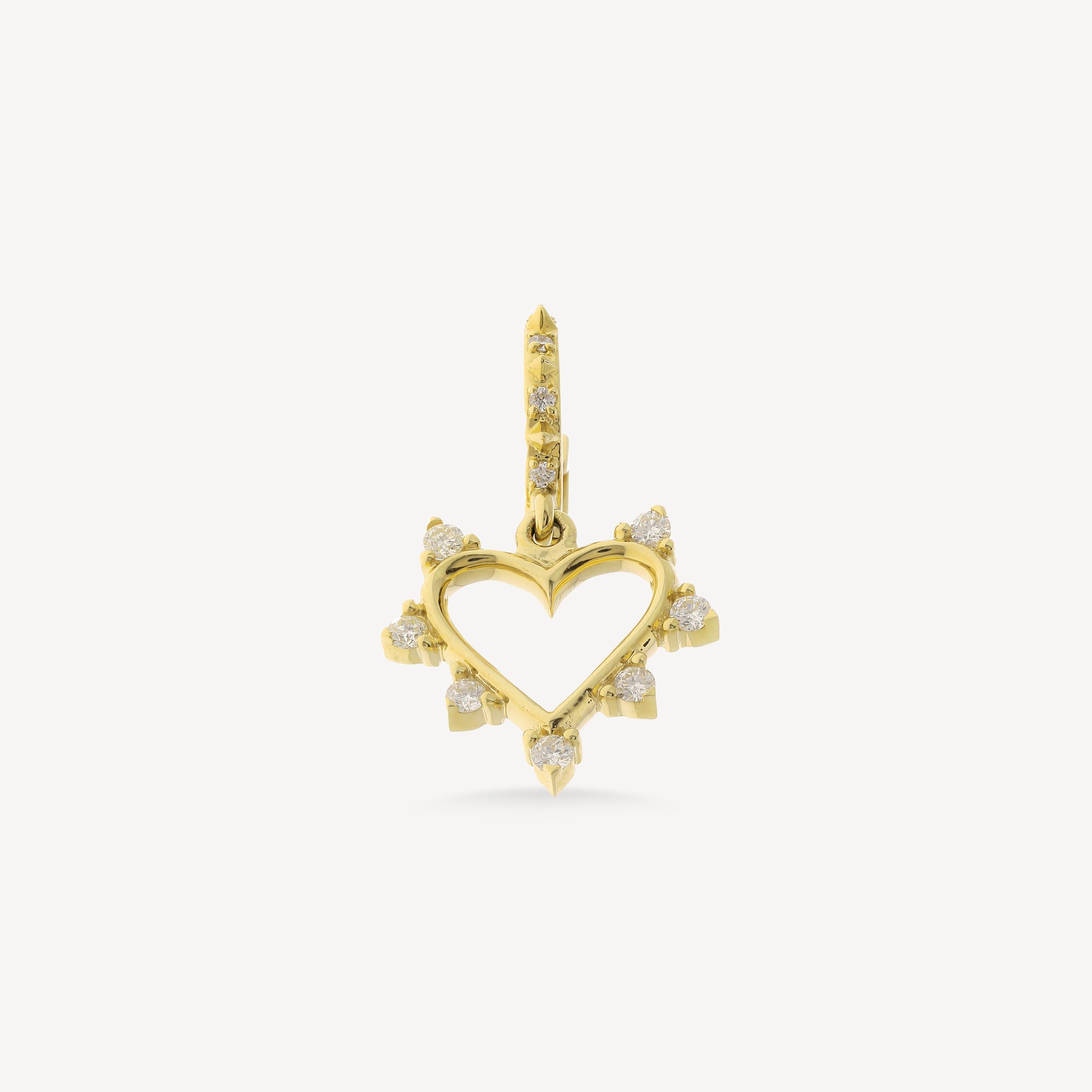 Boucle d'oreille Mini Open Heart