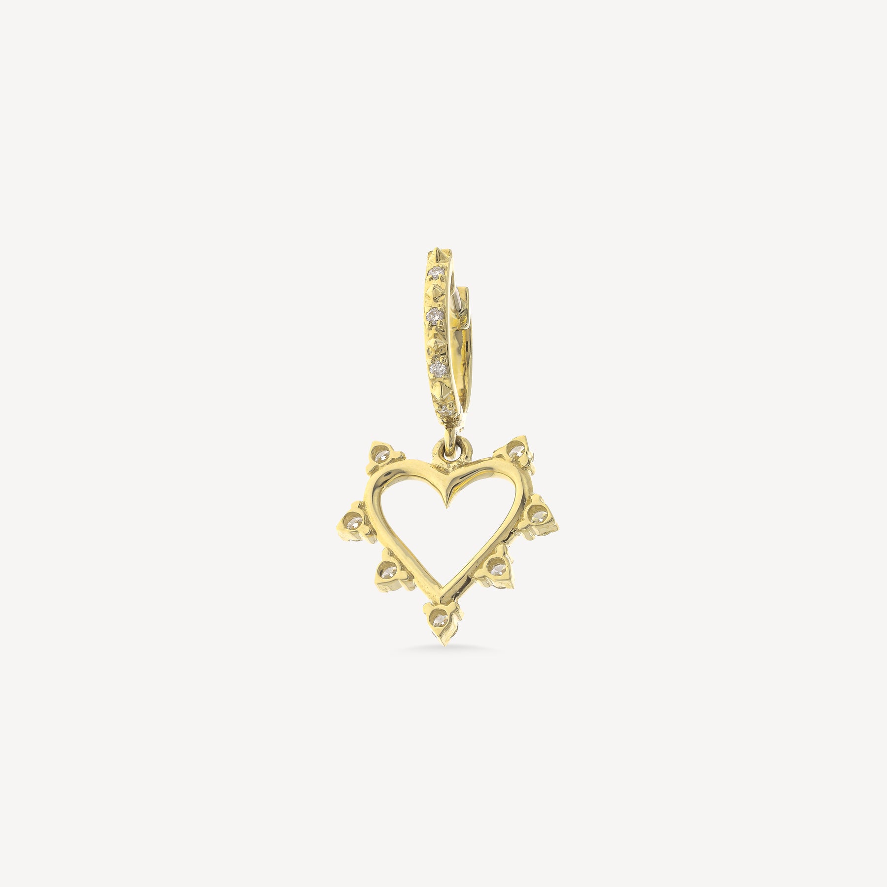 Boucle d'oreille Mini Open Heart
