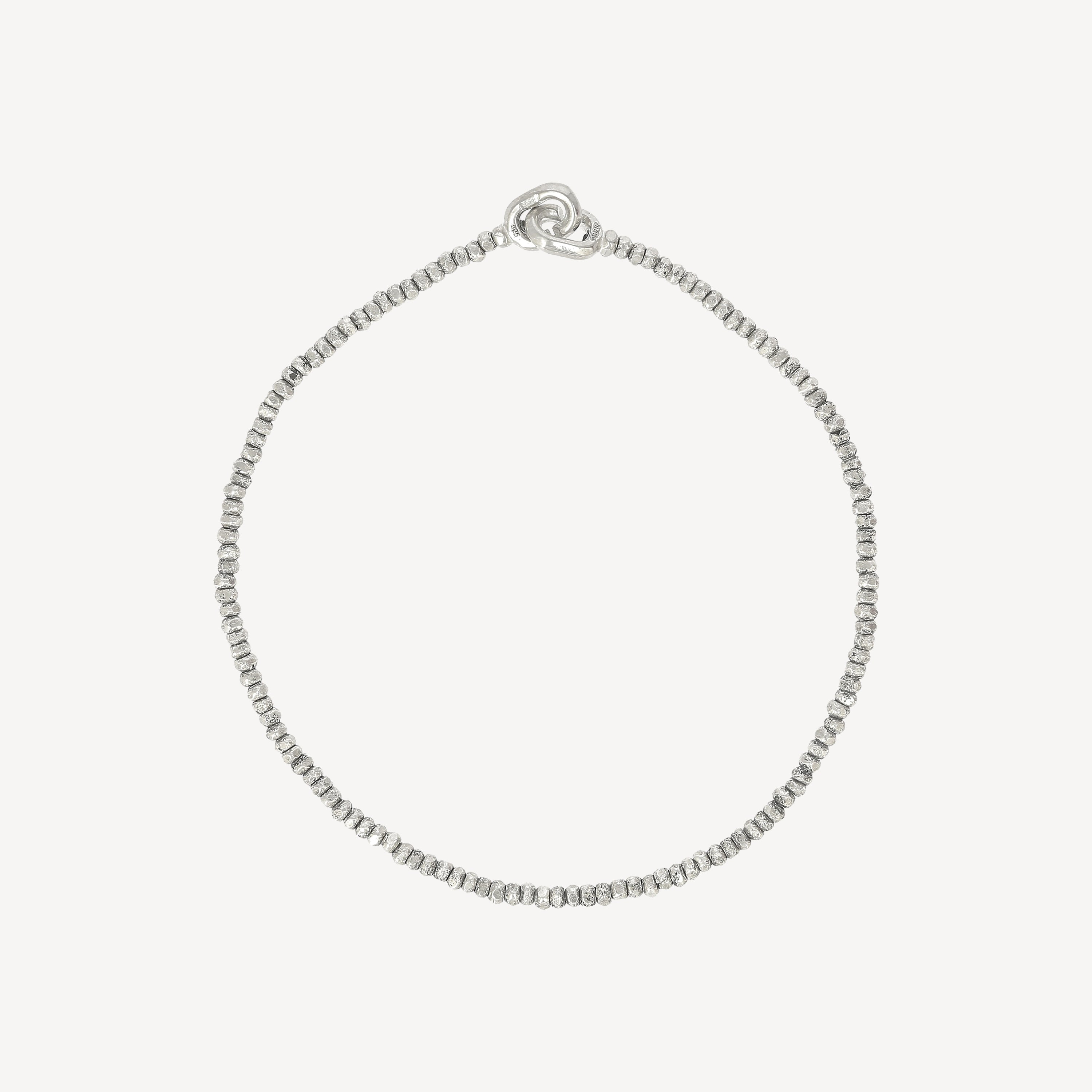 Noix Single Bracelet Silver Large