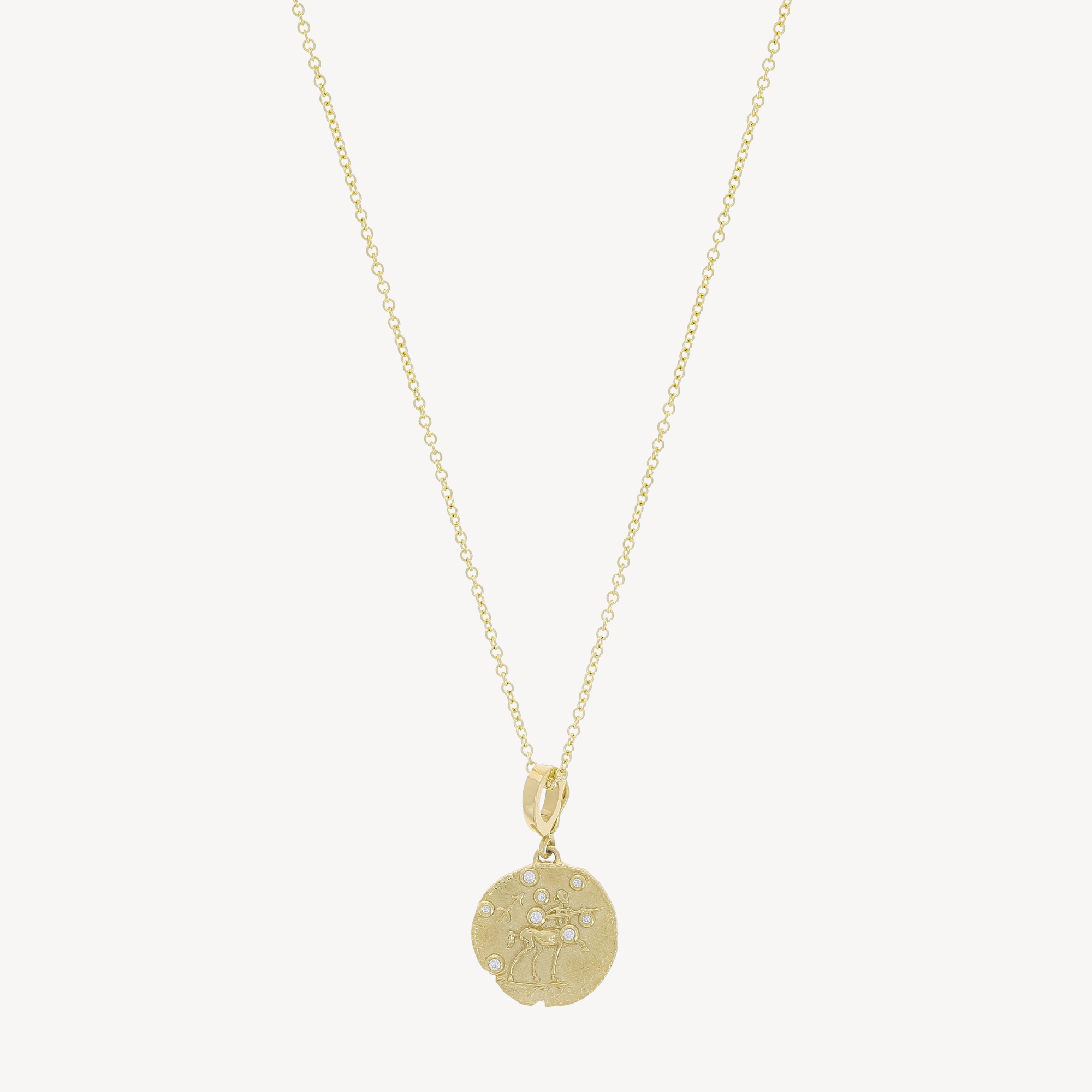 Sagittarius 2025 coin necklace