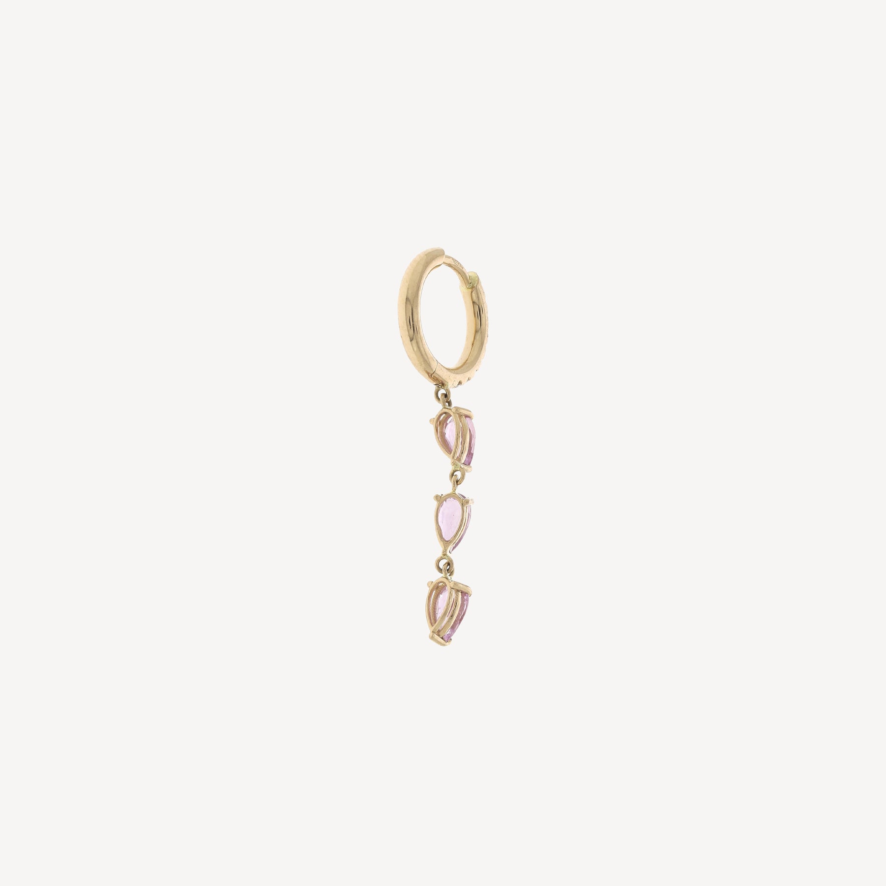 Créole Gouttes Saphir Rose