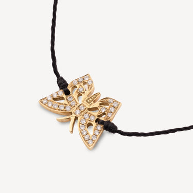 Black ephemeral bracelet