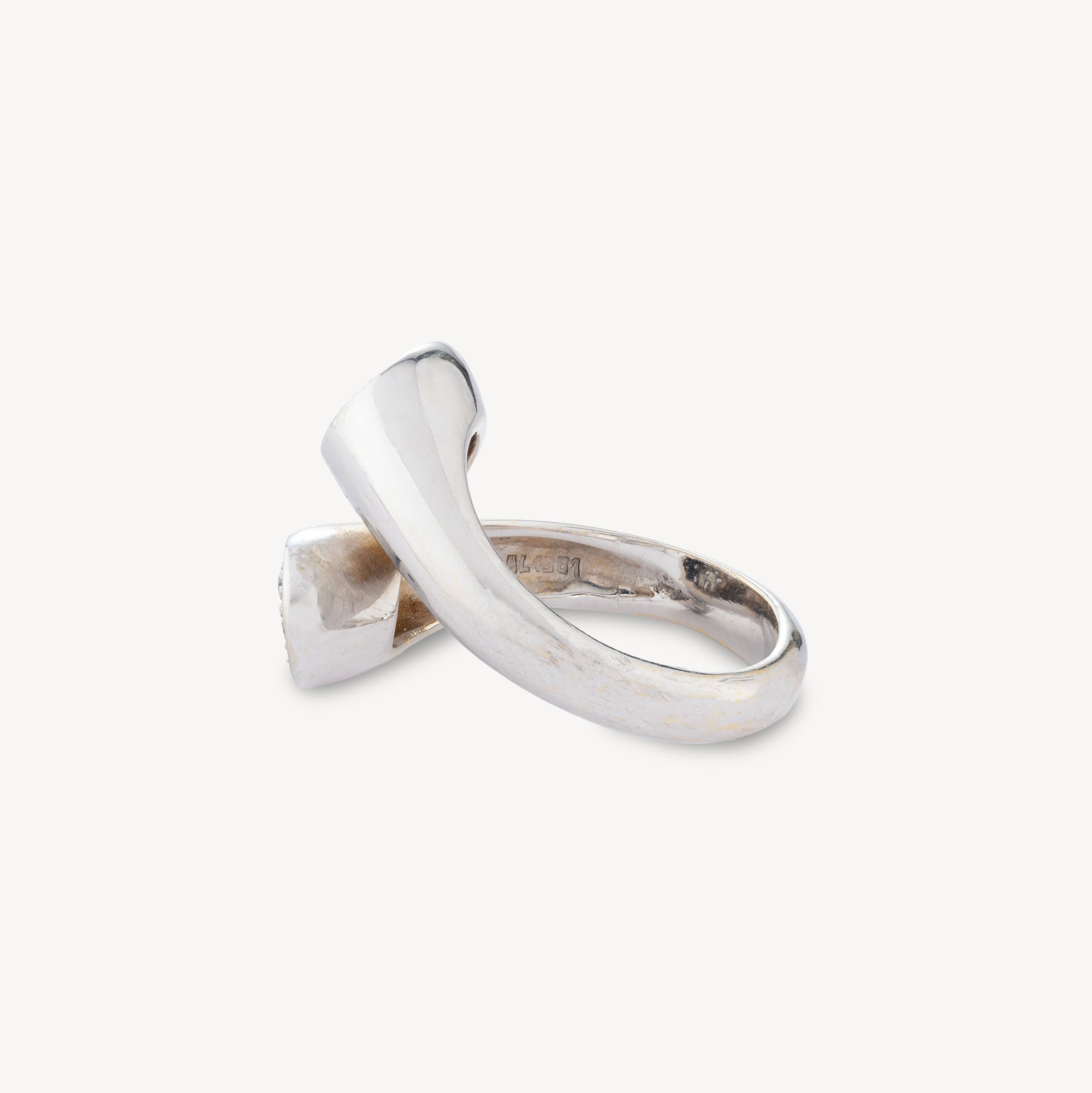 Toi &amp; Moi Ring White Gold