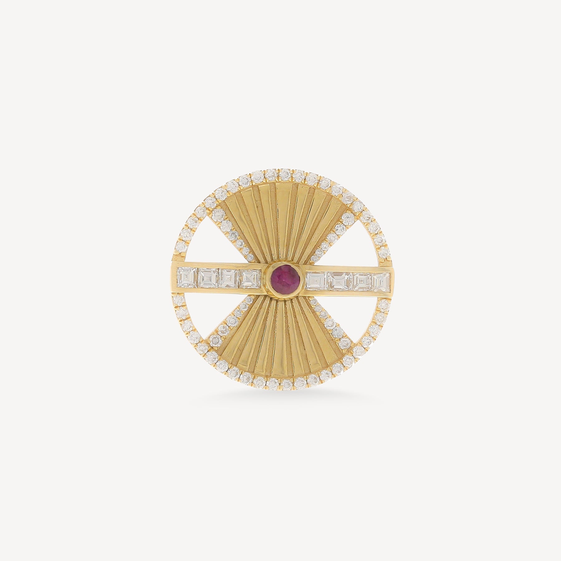 Bague Crepuscular Or Rose