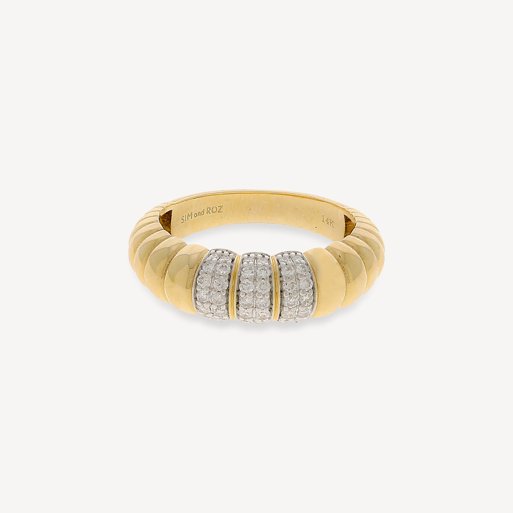 Bague Diamond Morphose Or Rose