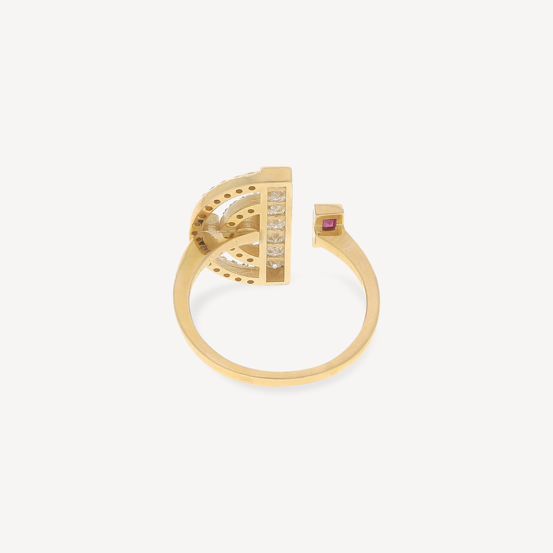 Bague Polaris Or Rose
