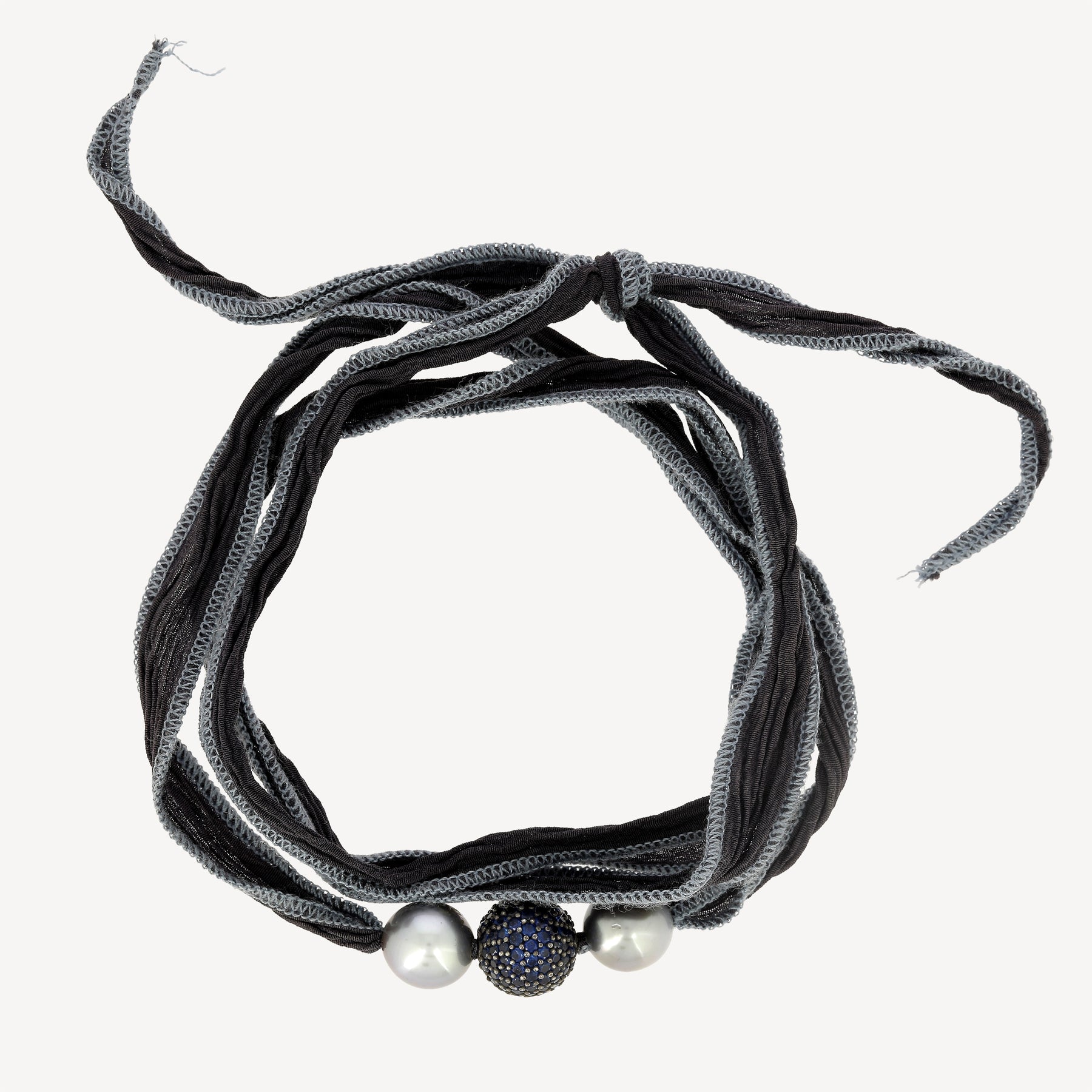 Schwarzes Multi-Tour-Armband