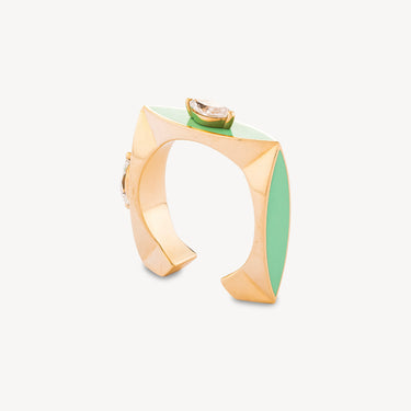 Eye Candy Marquise Lime Ring