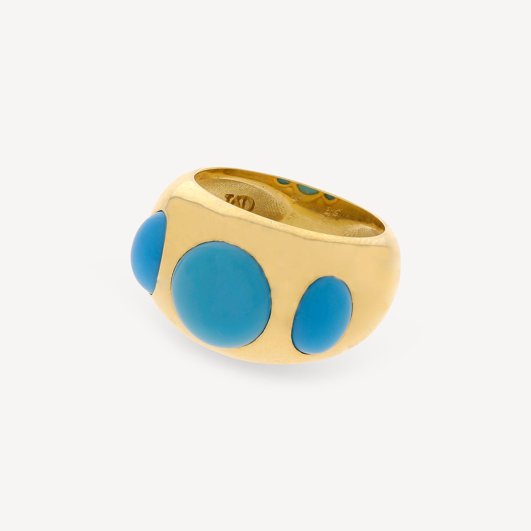 Bague Turquoise Chunky Nomad