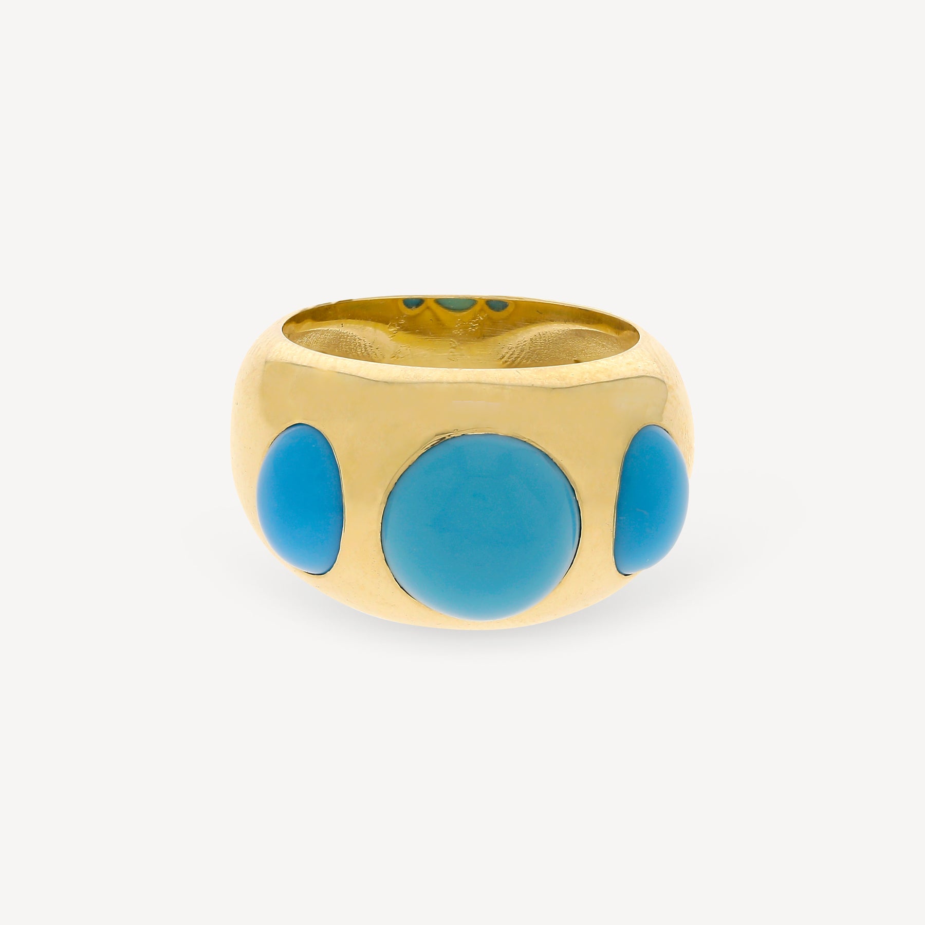 Bague Turquoise Chunky Nomad