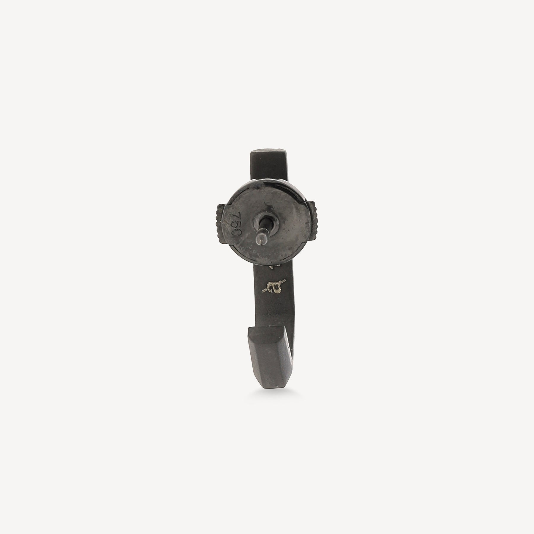 Boucle d'oreille Callisto Or Noir Diamants Blancs