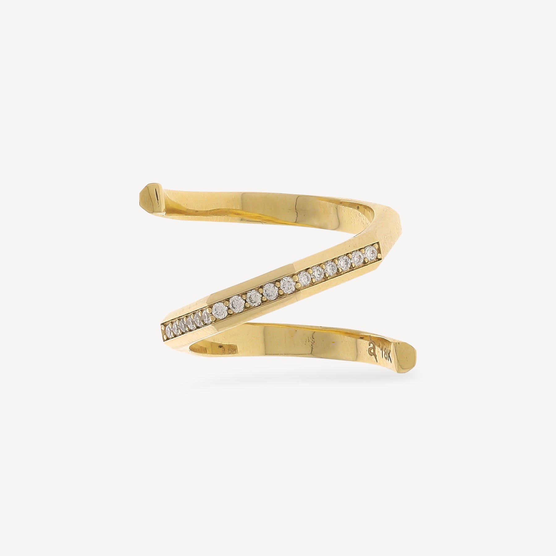 Bague Hypnosis Or Rose Diamants Blancs