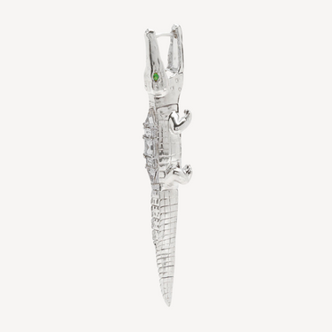 Boucle D'Oreille Alligator Art Déco