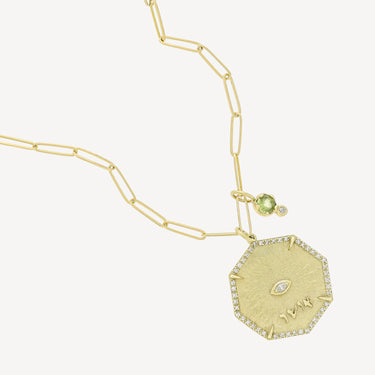 Collier Pavé Diamond Bliss Octagon Charm